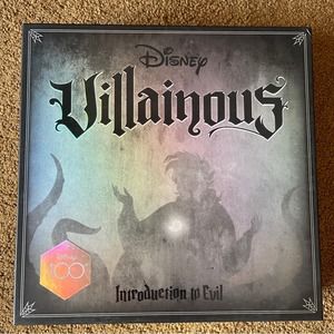 Disney Villainous Board Game Villains Hook Ursula Maleficent Prince John New